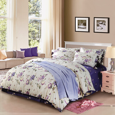 

MENGJIEJIAFANG cotton bed setbed kit duvetcoverbed sheetpillowcase