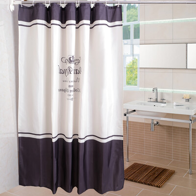 

【Jingdong Supermarket】 Bao Youyi Bath Curtain Thickening Waterproof Moisturizing Shower Curtain Ribbon Shower Ring Bathroom Shower Cord Tree DQ-YL21-3