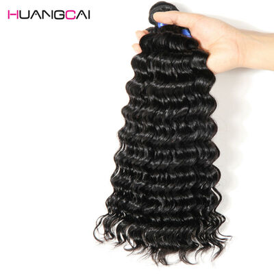 

8a peruvian virgin hair Deep Wave human Hair Weave peruvian virgin hair 1bundles deal peruvian virgin deep wave curly hair