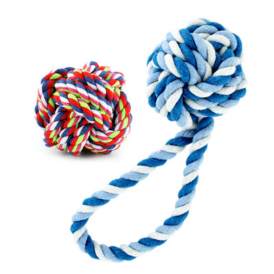 

Luochu Luxchic pet toy dog ​​dog toy double knot cotton rope toys 2 loaded
