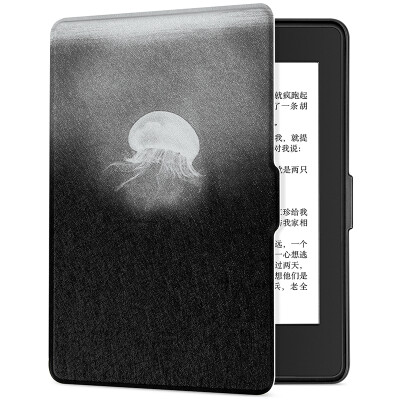 

Pottery fit Kindle 958 version of the protective cover / shell Kindle Paperwhite 1/2 of the generation of electronic paper book sleeping leather jellyfish