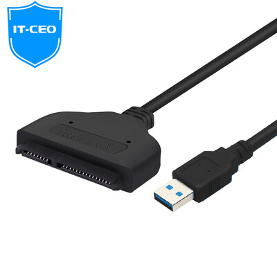 

IT-CEO Y1YQ-5 USB3.0 to SATA конвертер жесткого диска 2,5-дюймовый жесткий диск для передачи данных USB3.0 easy drive line black
