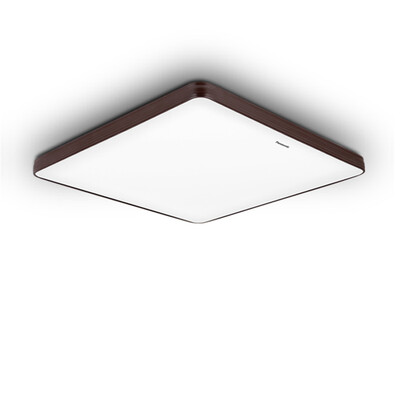 

Panasonic Panasonic LED ceiling lamp remote control continuous dimming bedroom lamp living room lighting HHLAZ1645 dark brown decorative belt