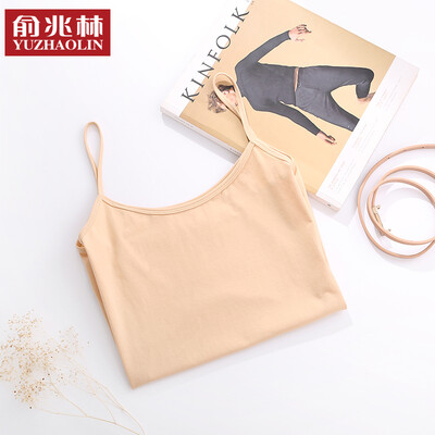 

[Jingdong супермаркет] Ю. Zhaolin [Одноместный пакет] YJ119I2 Женские камзолы женщин хлопка Досуг Спорт Bottom Camisole Complexion M код