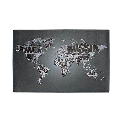 

Broad (GuangBo) large writing table mat 700 * 450mm / office supplies world map NC2884