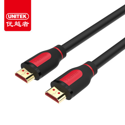 

UNITEK hdmi high-definition line 3 meters 20 version 4K digital cable adapter 3D video cable computer access TV high-definition data cable Y-C139T