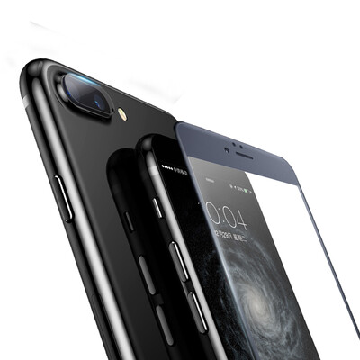 

[Фильм с линзой + фильм для мобильного телефона] раз мышление (Baseus) iPhone7 Apple 7 Plus матовая стальная пленка + покрытие для мобильных телефонов с высоким разрешением для 7 Plus 5,5-дюймовая черная комбинация