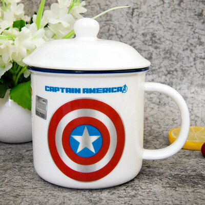 

Disney Disney Ceramic Retro Graps Кружки Кубок Joy Nostalgia Cups Персональный кабинет Чайный цилиндр 450 мл