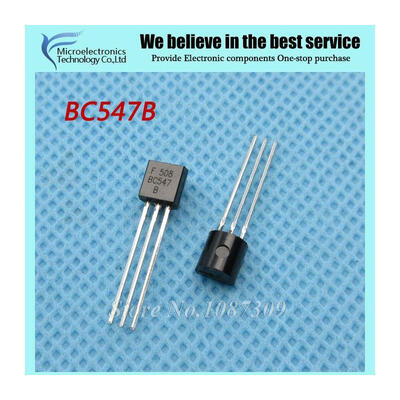 

100pcs free shipping BC547B BC547 TO-92 Bipolar Transistors - BJT NPN 45V 100mA HFE/45 new original