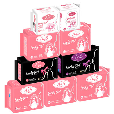 

AS (Always Sunny) sanitary napkin lucky girl cotton soft thin daily sanitary napkins 240mm * 18 tablets (US FDA certification)