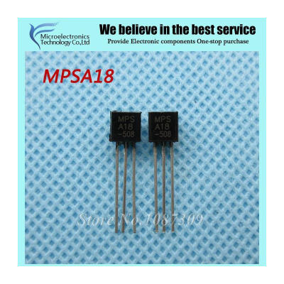 

50pcs free shipping MPSA18 A18 TO-92 Bipolar Transistors - BJT 200mA 45V NPN new original