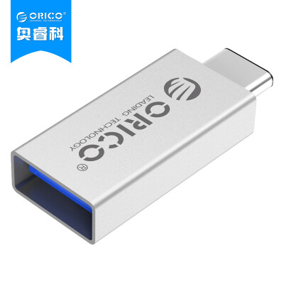 

Orrick Division (ORICO) СТА1 Type-C переходники USB3.0 передачи Android кабель для передачи данных OTG адаптер телефонной линии для поддержки нового диска MacBook / U, подключенный к мобильному телефону проса 5 серебряных