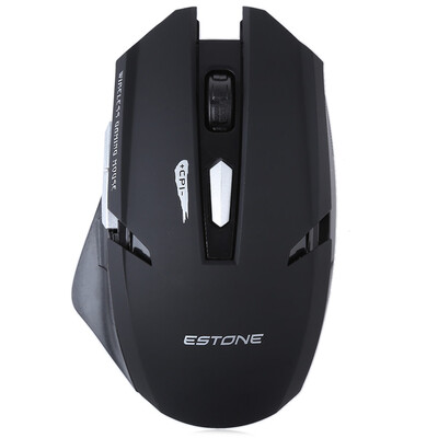 

ESTONE E-1700 1600DPI USB-приемник Оптическая 6D игровая мышь (черный)