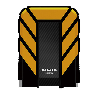 

DATA ADATA HD710 2TB IP68 водонепроницаемый и пылезащитный класса ударопрочный 2,5 дюйма мобильный жесткий диск USB3.0 три анти-желтый