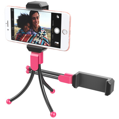 

ESCASE self-timer mobile phone stand mini tripod Huawei mobile phone iphone Samsung mobile phone self-timer bracket millet phone video conference desktop stand lady powder