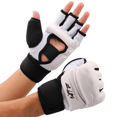 

Fighting Finger Boxing Gloves Adult Taekwondo Gloves Kids Gauntlets Dorsal Pursuit Sand Bag Gloves XL Code