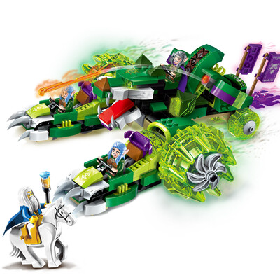 

Enlightenment (ENLIGHTEN) Puzzle Assembled Building Blocks Children's Toys New Glory Series World of Warcraft Castle Knight War Attack Blacksmith Shop