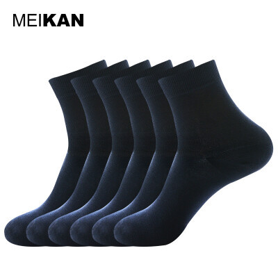 

MEIKAN 6 Pairs Mens Soft Modal Cotton Dress Socks