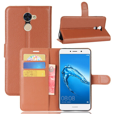 

GANGXUN Huawei Y7 Первичный чехол из высококачественной кожи PU с флип-чехлом Kickstand Anti-shock Кошелек для Huawei Enjoy 7 Plus