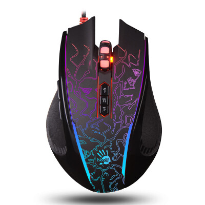 

Shuangfei Yan (A4TECH) P87 light micro-gaming mouse 5K GRB color roaming mouse mouse mouse