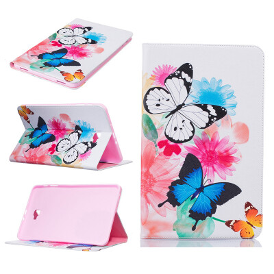 

GANGXUN Samsung Galaxy Tab 10.1 Case Flip Shockproof Kickstand Slim Luxury Cover для SM-T585 T580 T580N