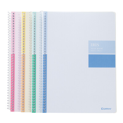 

Cozy (COMIX) B5 50 sheets of paper 40 This series of pastry series PP surface rubber circle This notebook Notepad color C5603