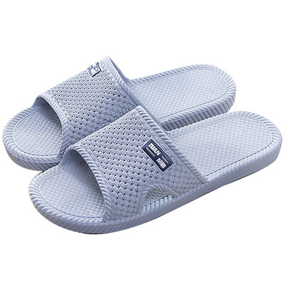 

Love home bathroom floor drag couple home slippers men gray 40 yards LJ82011
