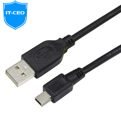 

IT-CEO V08MN-A MINI 10P USB3.0 mobile phone / hard disk box data cable T-port 10-pin mini port data cable 1.2 m blue
