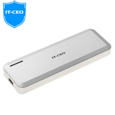 

IT-CEO W681S M.2 к твердому мобильному жесткому диску Type-C / USB3.1 NGFF / M2 (2242/2260/2280) SSD твердотельный накопитель с внешней коробкой серебристый