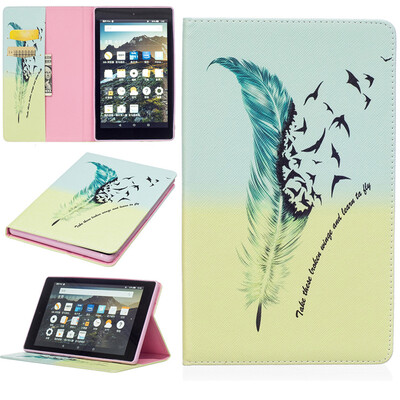 

GANGXUN Amazon New Kindle Fire HD 8 2016 Case Flip Shockproof Kickstand Slim Luxury Cover для нового Fire HD 8