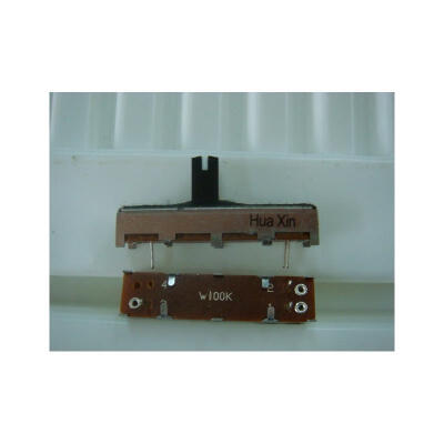 

Within 3.5 cm foot Slide fader potentiometer SC-2043N W100K white point with the midpoint of the handle 10MM