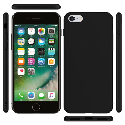 

Yomo Apple, iPhone6 ​​/ 6с телефон оболочки мобильный телефон защитный рукав полный Хемминг кожи чувствовать себя графитовый черный матовый жесткий корпус