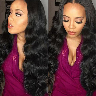 

7A Peruvian Virgin Hair Body Wave Human Hair Extensions 4 Bundles Peruvian Body Wave Hair Weave Cheap Peruvian Hair Bundles 1B