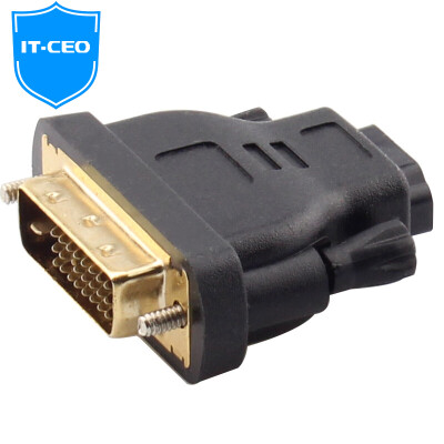 

IT-CEO Y2DVI-3 DVI (24 + 1) Революционная головка конвертера HDMI / адаптер HDMI для DVI двусторонний конвертер DVI