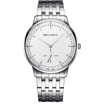 

Seagull SEAGULL Business & Leisure Series Automatic Mechanical Watch Male Watch Striped Black Steel Strip D816.457