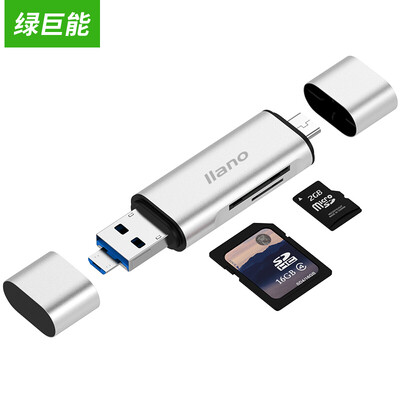 

Green Giant может (Llano) Android читатель карточки мобильного телефона типа с кард-ридер для чтения карт OTG мульти кард-ридер для чтения SD карт / TF USB2.0 LJN-CC1001