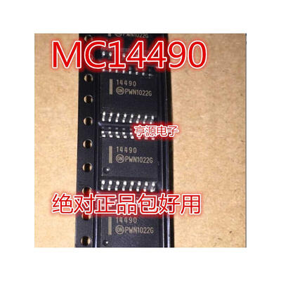 

MC14490 MC14490DWR 14490