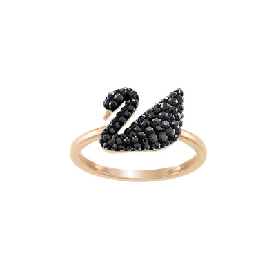 

SWAROVSKI Swarovski Iconic Swan black female black swan ring 5366574