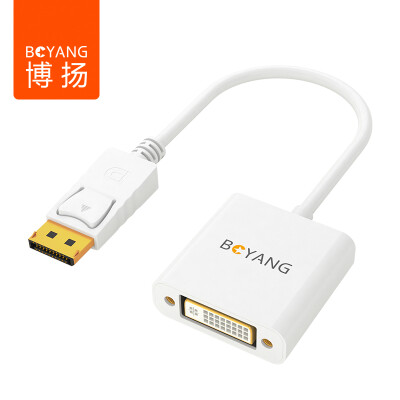 

Bo Yang (BOYANG) BY-05Z02 Кабель DP-DVI Displayport на компьютер адаптера адаптера DVI, затем телевизионный проектор