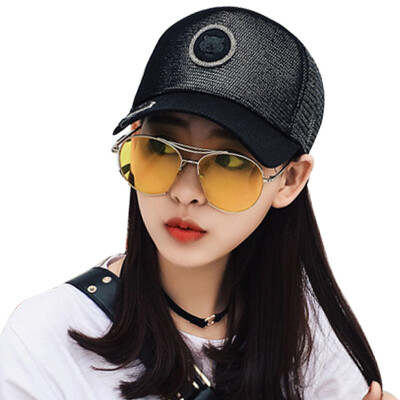 

Meng Sike (MSEK) hat couple Korean fashion wild baseball cap sun sunshade personality personality peak cap tide MMZ723180 black eaves