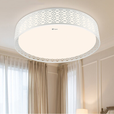 

Sunshine lighting LED ceiling lamp round modern simple atmosphere living room lights warm master bedroom light aluminum XD50046 224w three paragraph color 54 11cm