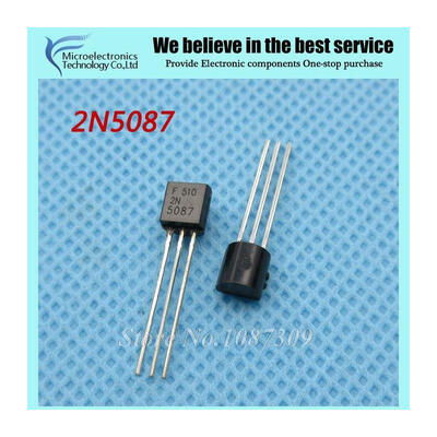 

50pcs free shipping 2N5087 TO-92 50V 0.05A Bipolar Transistors - BJT NPN Gen Pur SS new original