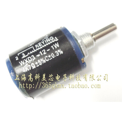 

2pcs/lot WXD3-12 1W 1K WXD3-12-1W 5 ring multi-circle precision wire-wound potentiometer new original free shipping