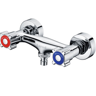 

Lyle Shidan LarsdLX311 wall-mounted copper washer hot&cold water faucet double multi-function mixing valve caliber 4 minutes&6 points Siemens Bosch Samsung General