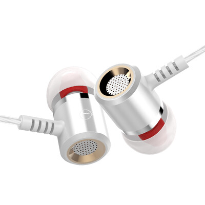 

Lancaster M400 headphones in the ear-type subwoofer male&female students k song headphones music headphones Andrews Apple phones Universal with wheat earphones computer headset crystal silver