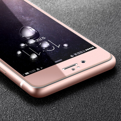 

/ 6 Plus стали мембраны Мей Йи iPhone6S Plus Apple, 6 / 6S Плюс полное покрытие защитной пленки мобильного телефона 5,5 дюйма Розовое золото