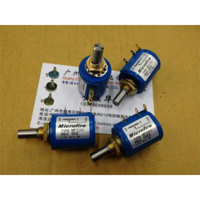 

MF220 5K 10K 10 multiturn wirewound potentiometers