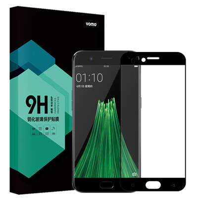 

YOMO OPPO R11plus закаленная пленка защитная пленка R11 плюс закаленная пленка полноэкранное покрытие взрывозащищенная стеклянная пленка полноэкранное покрытие - черный
