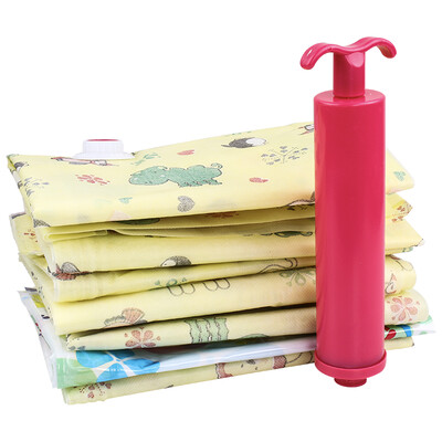 

Jingdong Supermarket] 100 Yi special compression bag non-woven vacuum storage bag 8 sets (2 large 4 in 2 small) 16 silk thicker gift hand pump 6061