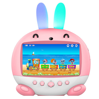 

Intelligence Express C80 early childhood education video story machine touch-screen learning machine rechargeable download 0-3 years old 6-year-old infant toys New Products 9-inch pink 16G America rabbit